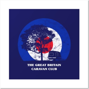 The Great Britain Caravan Club Posters and Art